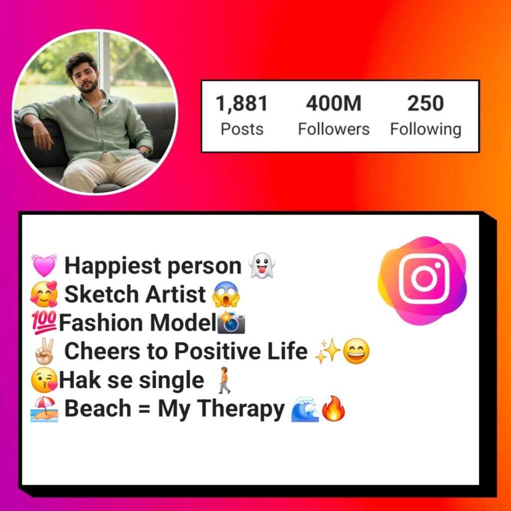 Artist Bio For Instagram