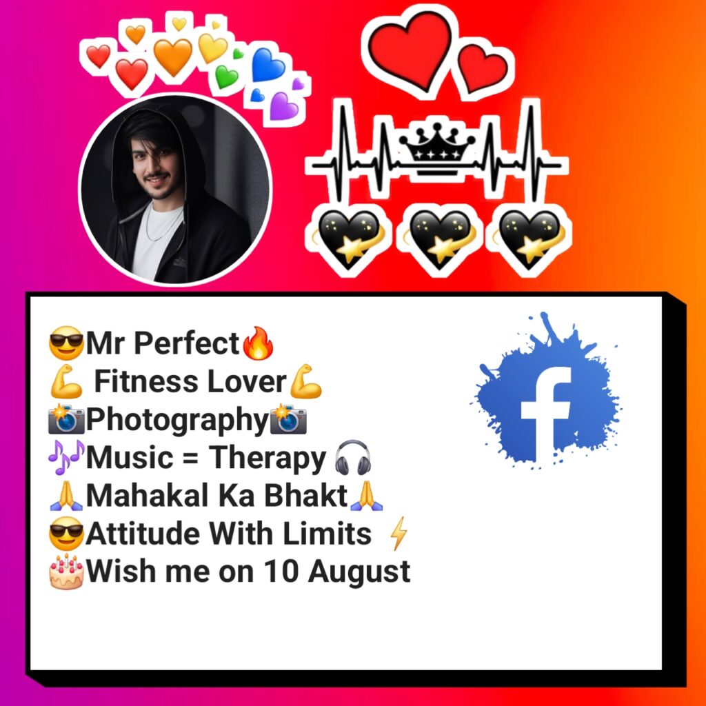 Bio for Facebook For Boy Attitude