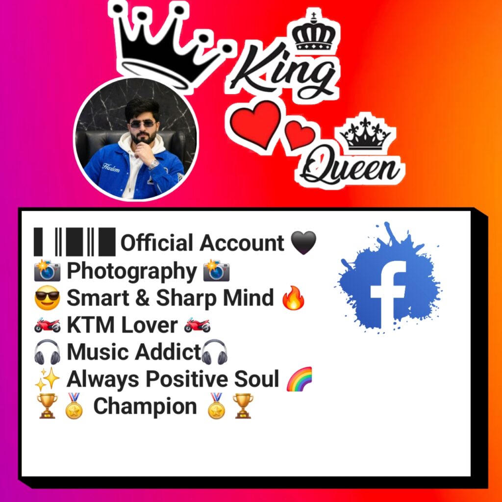 Facebook VIP Bio Stylish