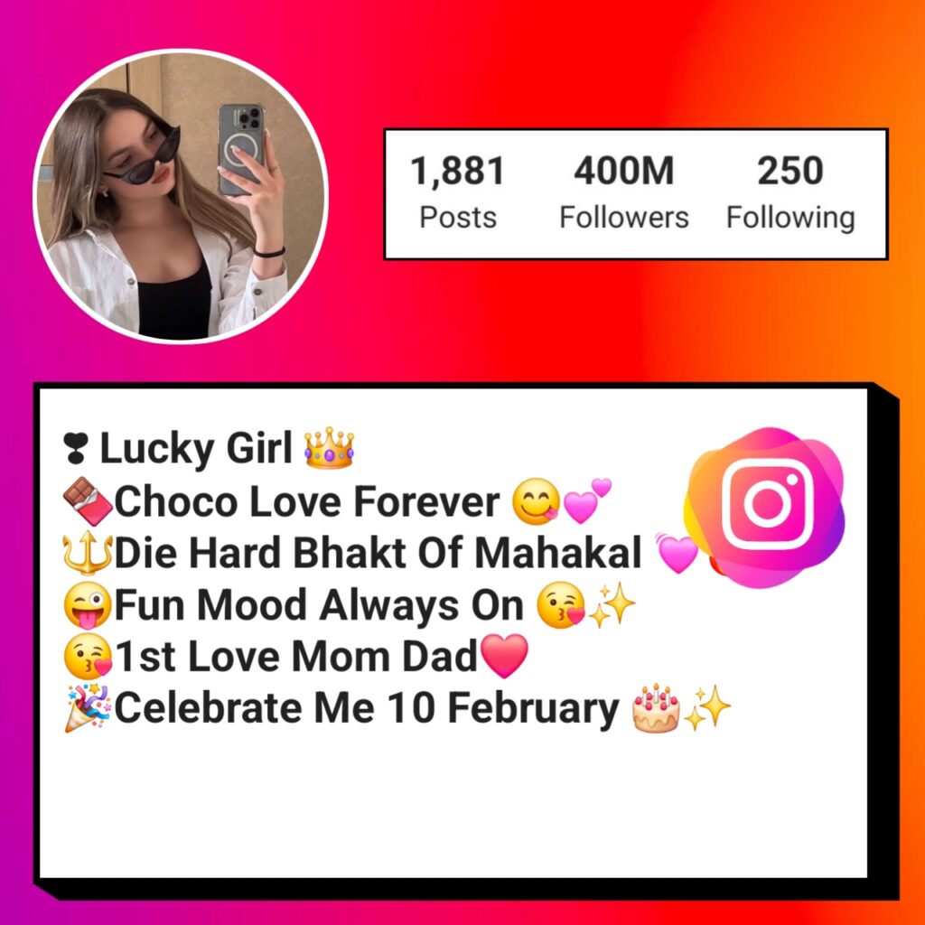 Instagram Bio For Girls Attitude