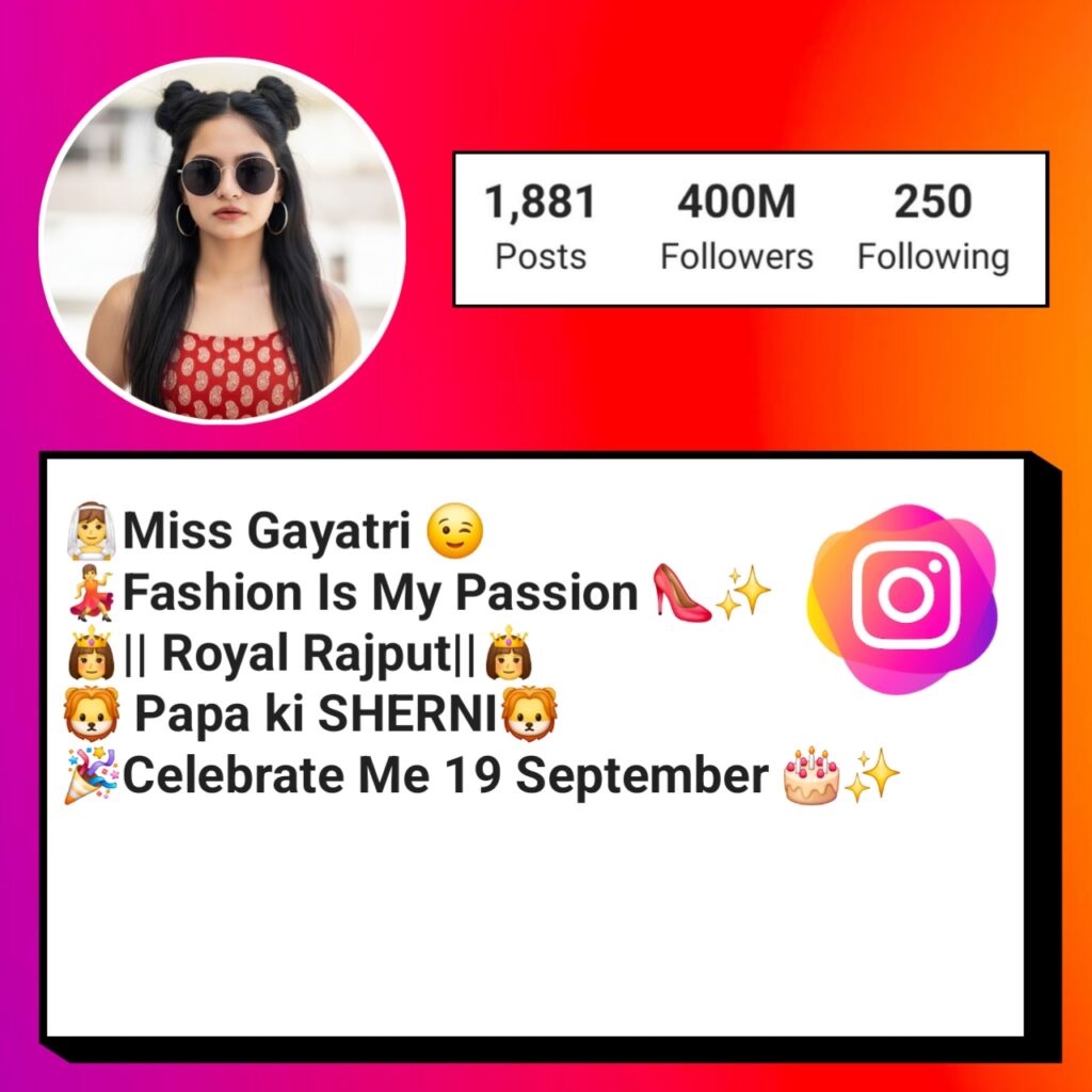 Unique Bio For Instagram For Girl