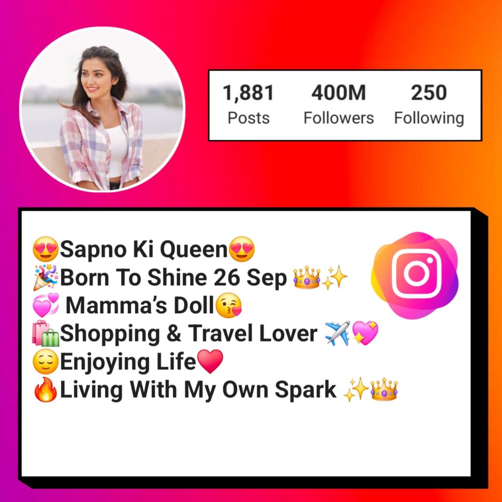 Instagram Bio For Girls