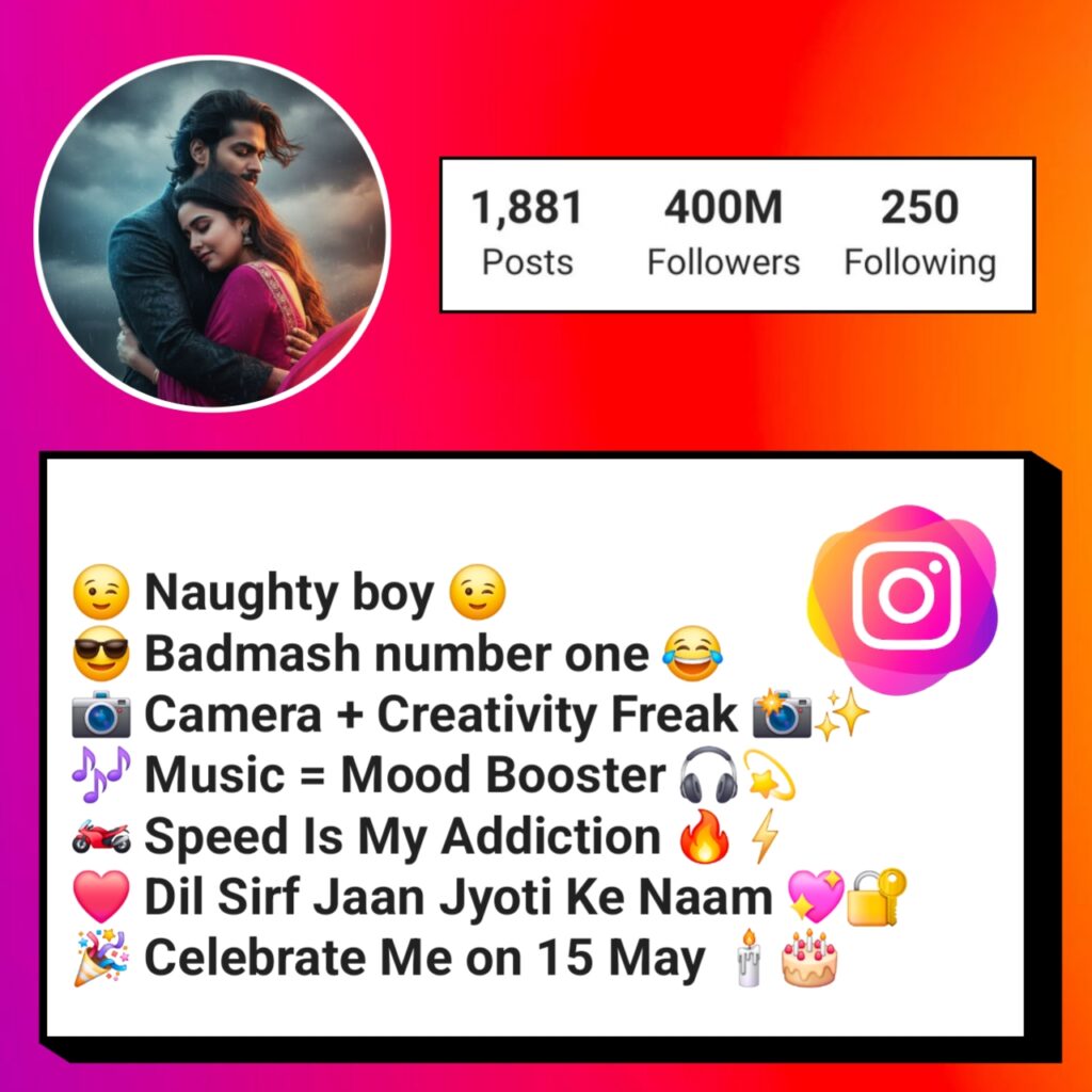Love Bio For Instagram